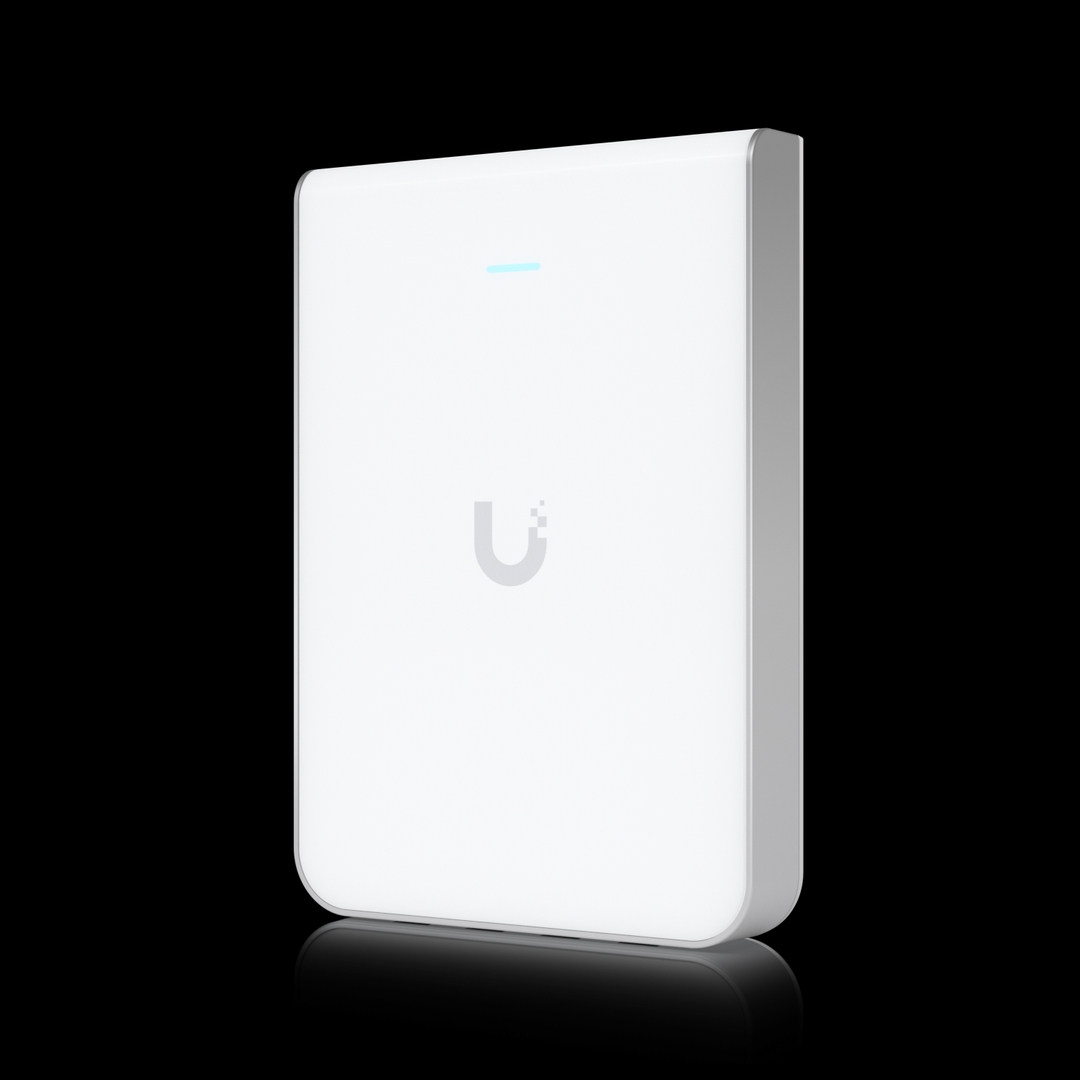 Ubiquiti - Wall-mounted WiFi 6 access point 3 GbE Ports, 1 PoE Port