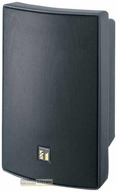 TOA - Speaker 70V, 8Ohms Weather Resistant BlacK W/Bracket 30W