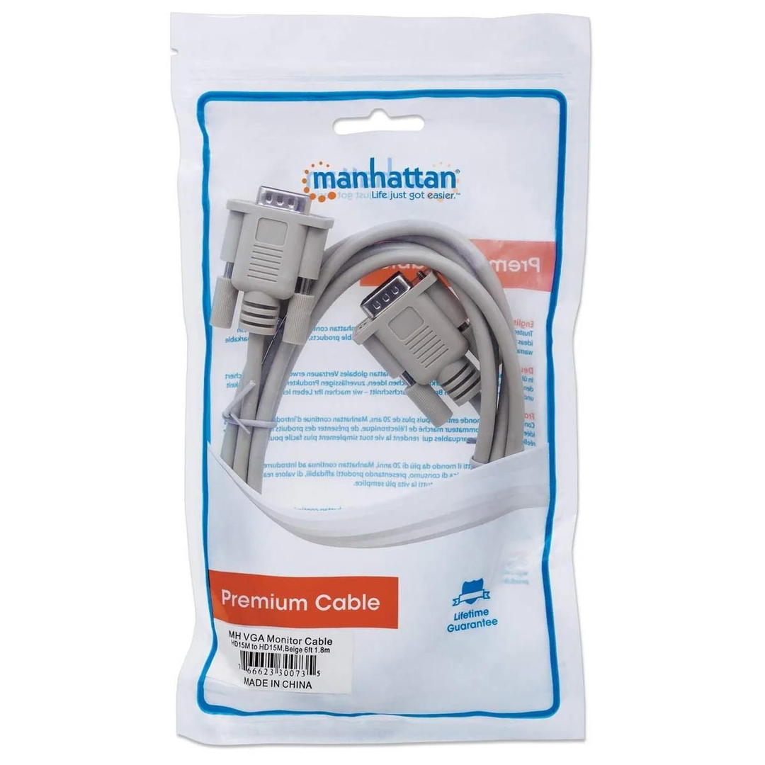 Manhattan - VGA Cable 6ft