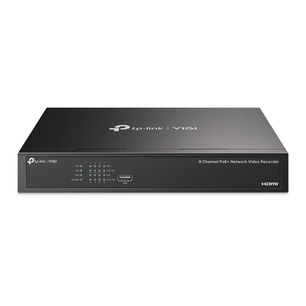 TP-LINK - VIGI 8 Channel PoE+ Network Video Recorder