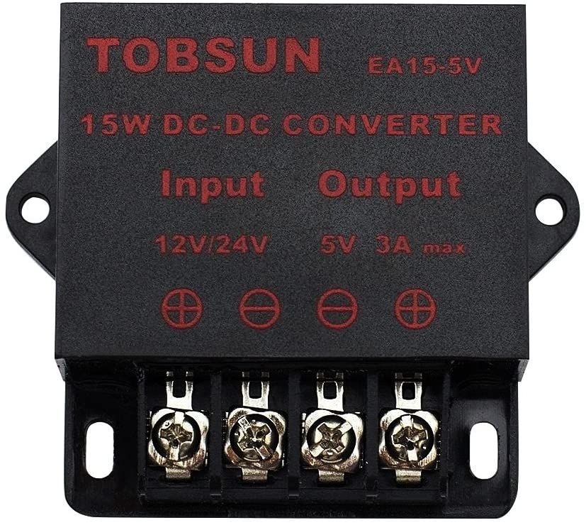 LIONBEAM - Step Down Power Converter 12/24VDC To 5VDC 3A