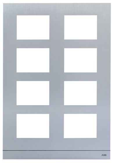 ABB - Cover frame 8 module size 2/4