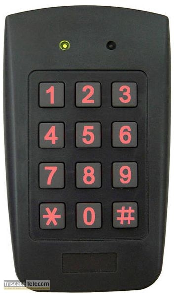 ROSSLARE - PIN & Prox Reader Backlit Plastic