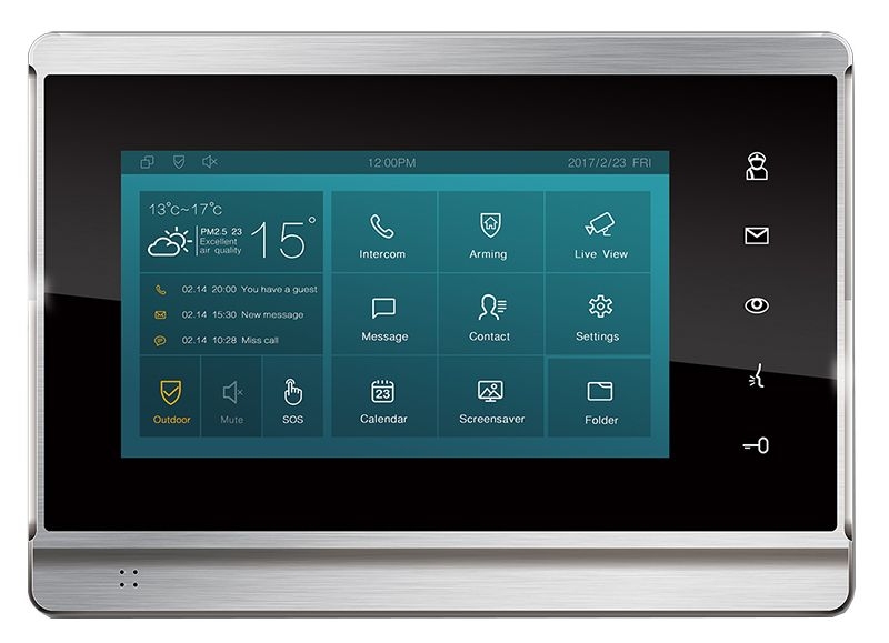 AKUVOX - Video Intercom Touch 7"LCD Metal Android