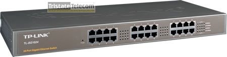 TP-LINK - Switch 24 Port Gigabit Rack-Mount