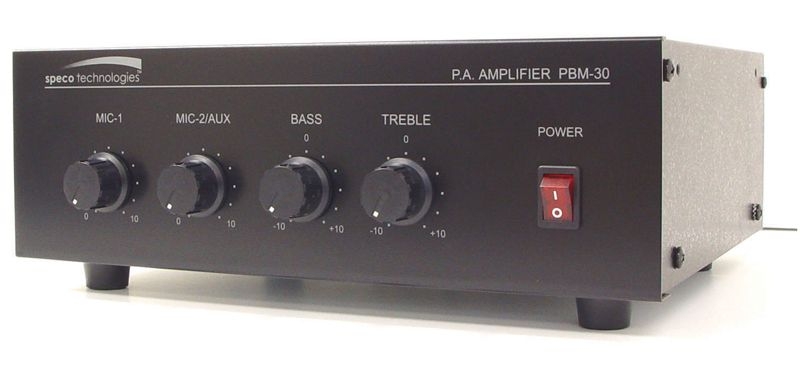 Speco - Amplifier PA 70V 30W Contractor Series