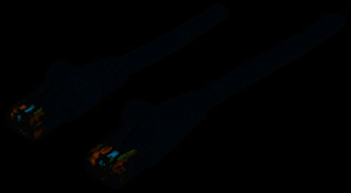 INTELLINET - Patch Cord CAT 6 10' Black