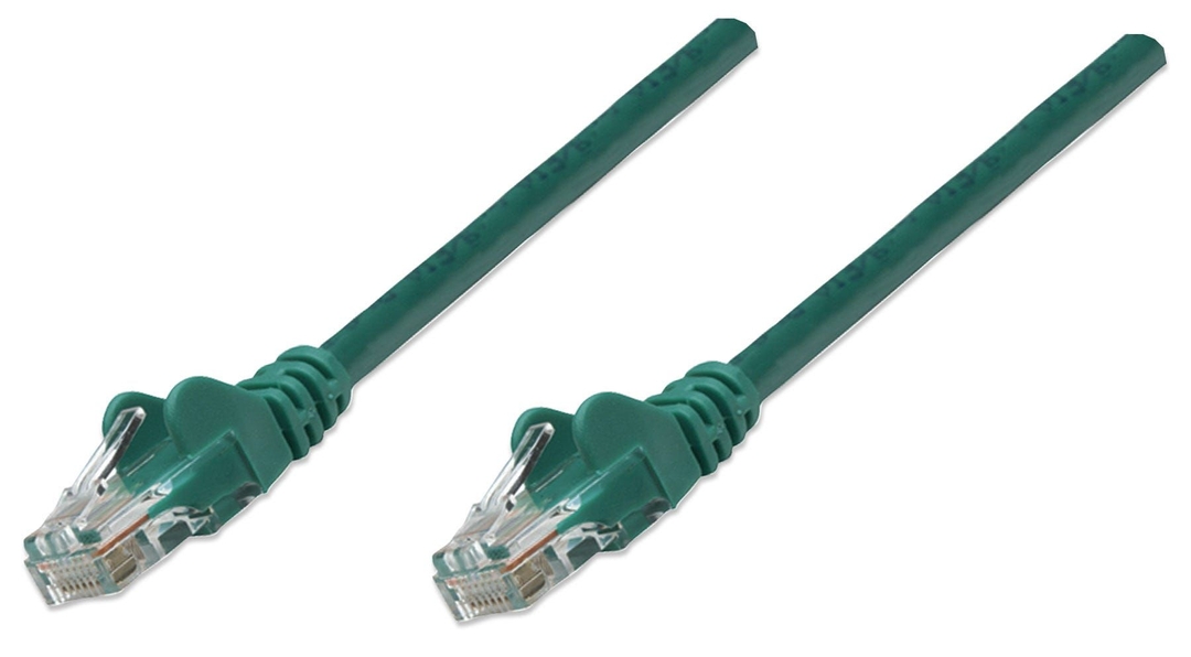 INTELLINET - Patch Cord CAT 6 5' Green