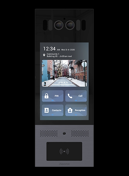 AKUVOX - Video Door Intercom Android LCD W/ Prox