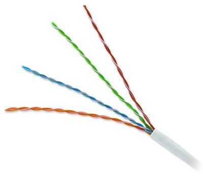 GENESIS CABLE - Cable Cat 6 + 4PR 1000' PVC Blue X PB