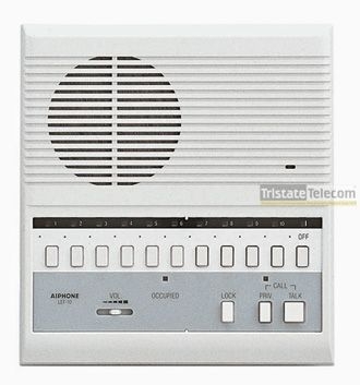 Aiphone - 10 Call Surface Mount Master W/Door Rel