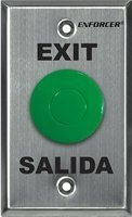 Seco Larm - Push to exit with Pneumatic Timer - Green
