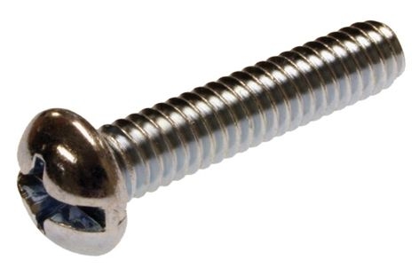 METALLICS - Machine Screw Round Phillip 6-32 1-1/2"