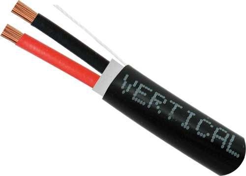Vertical Cable - Cable 16/2 STR DB 500' PB Black Direct burial