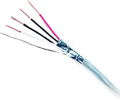 GENESIS CABLE - Cable 18/6 STR OAS Gray 500' Riser Rated