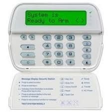DSC - 64 zone picture icon LCD keypad with 64 zone wireless support, English function keys and built-in 433MHz wireless receiver.