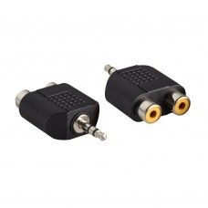 METRA - Adapter 3.5MM Male To 2 RCA Female