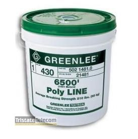 TEMPO COMMUNICATIONS - Poly Line 6500' W/Green Trace r