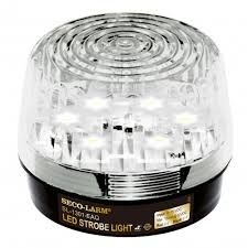 Seco Larm - Strobe Light, 6<tilde>12VDC, Clear