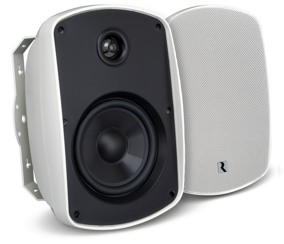 Russound - Speaker Outdoor 5.25 Stereo White Pair