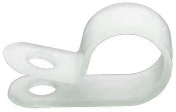 DOLPHIN - Cable Clamp 1" Clear (100 Pack)