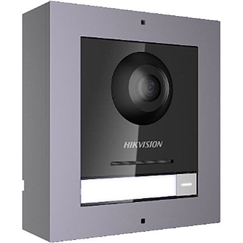 HIKVISION - IP Video Intercom camera & 1 Button Module Surface Mount