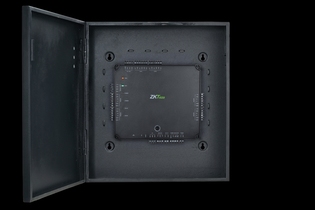 ZKTeco - Access Control 2 Door Cabinet & Power Supply