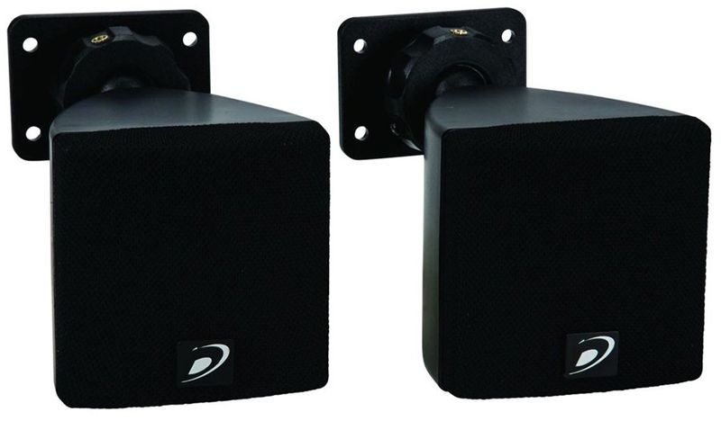 TRISTATE - Speaker 4" Cube Pair 8OHM BLACK