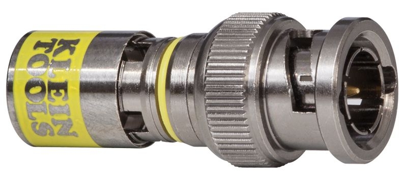 Klein Tools - Connector Compression BNC RG6/6Q 10 Pack