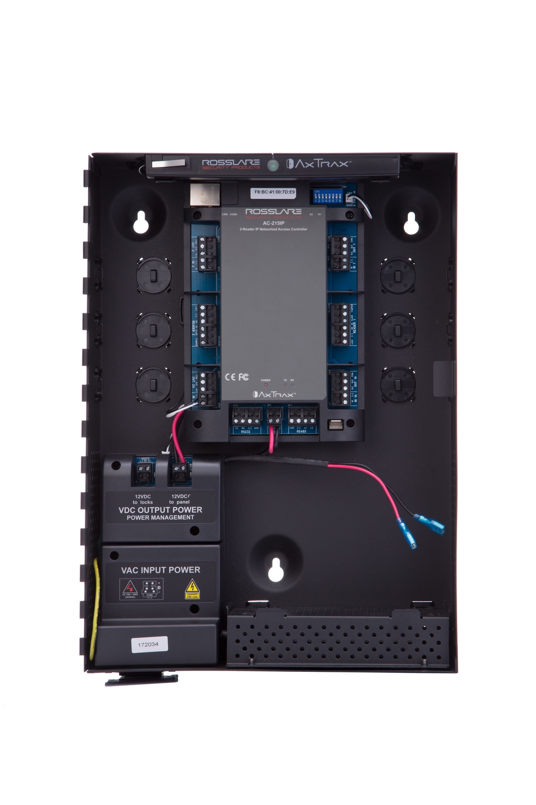 ROSSLARE - Access Control 2 Door Built in IP W/Can
