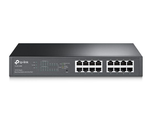 TP-LINK - Switch 16 Port Gigabit With 8 PoE+ 150W