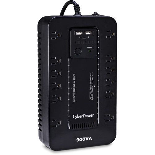 CYBER POWER - STANDBY SERIES 900VA/500W DESKTOP UPS w/USB