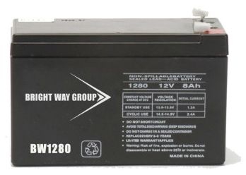 BRIGHT WAY GROUP - Battery 12V 8AH Sealed Lead Acid