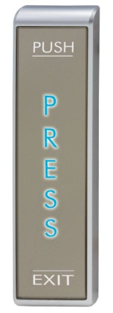 Push-to-Exit Button Illuminated Mullion