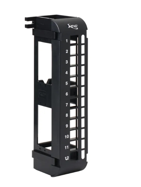 ICC - Patch Panel Blank 12 Port Vertical 89D HD Jacks