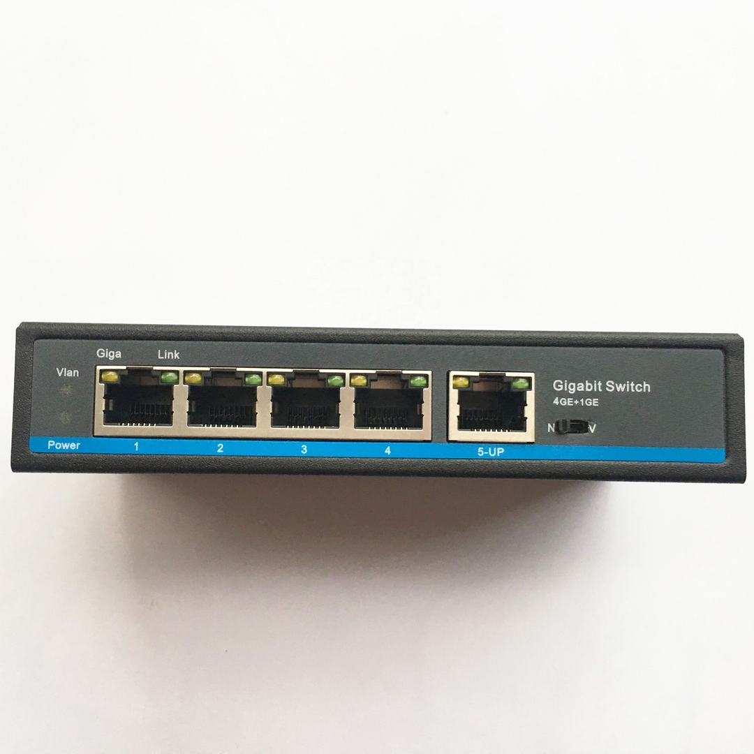 LIONBEAM - POE Extender Switch 4 Port Gigabit PoE 65Watt(NO Power Supply Included)