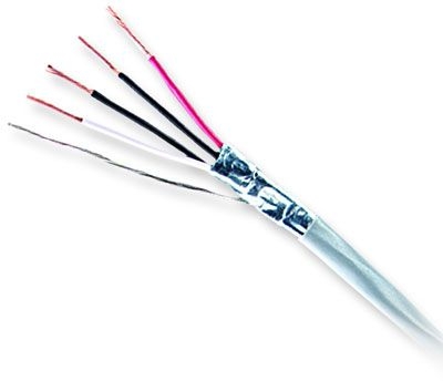 GENESIS CABLE - Cable 18/6 STR OAS CMP 500' PB White