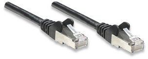 INTELLINET - Patch Cord CAT 6 5' Black