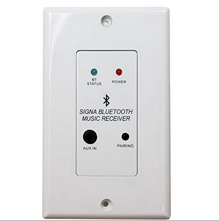 LIONBEAM - Bluetooth In-Wall Reciever White W/ID V4.2