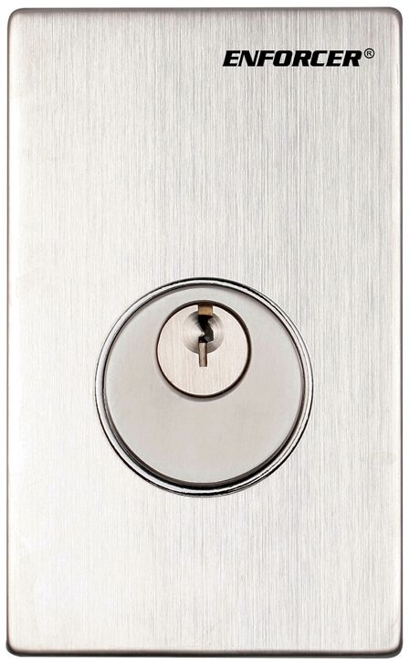 Seco Larm - Key Switch Mortise 1 Gang Momentary