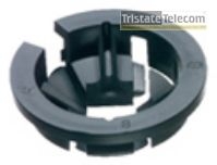 Plastic Push In Connector Metal Box 1"