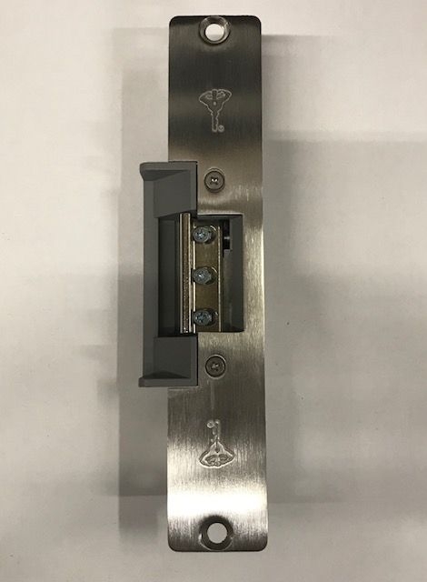 Mul-T-Lock / eFFeFF - Electric Door Release 8-16VAC Metal Door Tall Center Strike (ELS-76-17-88035R11)