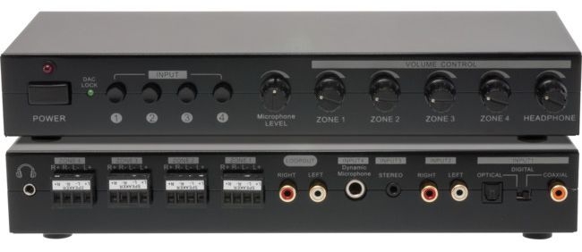 LIONBEAM - Stereo Amplifier 4-Source 4-Zone