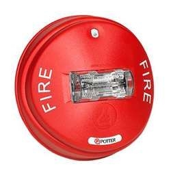 POTTER - Strobe Ceiling Mount Red Selectable Candela