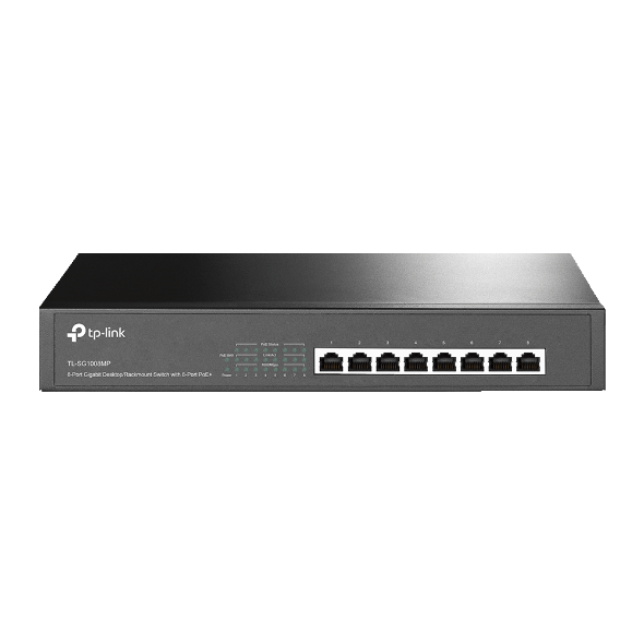 TP-LINK - Switch 8 Port Gigabit PoE 153W