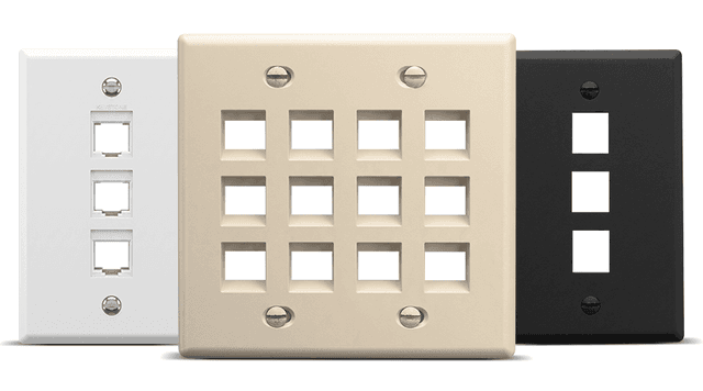 Faceplates Keystone