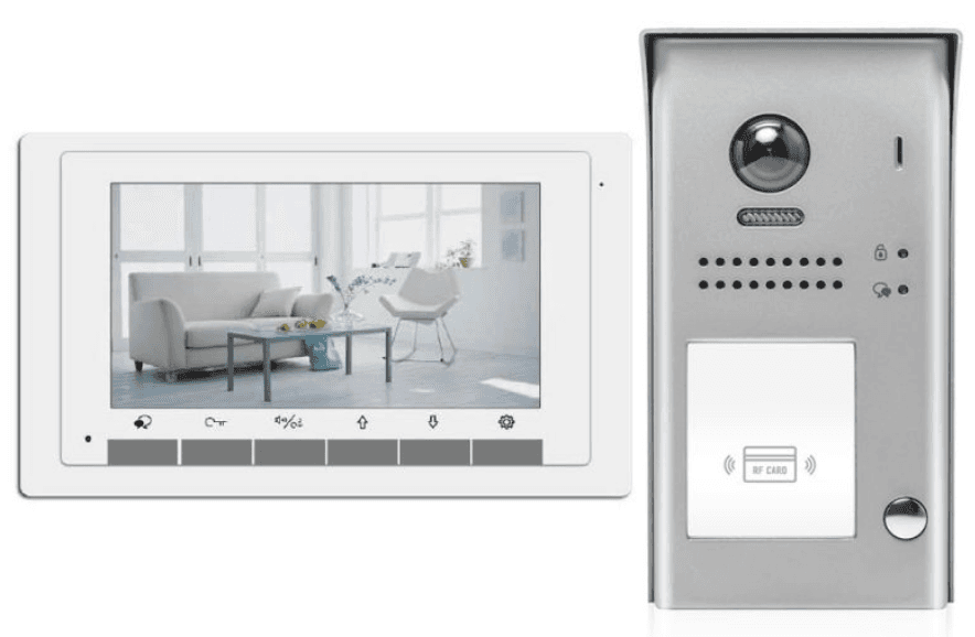 2EASY | 1 APARTMENT KIT W/ 1 7" MONITOR SAVER KIT