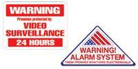 CCTV & Security Warning Signs