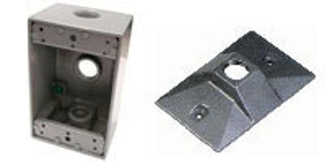 Weatherproof Metallic Boxes & Covers