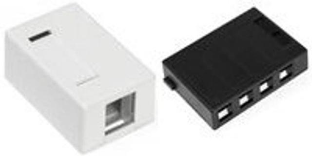 Surface Mount Keystone Blank Jacks